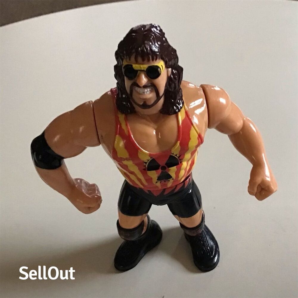 Vintage 1994 WWF WWE Hasbro Adam Bomb Action Figure Series 11